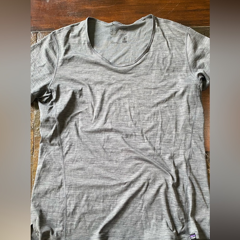 Patagonia Gray Capilene Cool Shirt